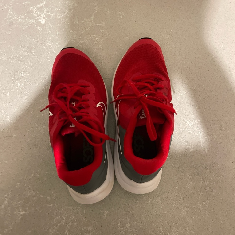 Nike Kids Red and Black Sneakers